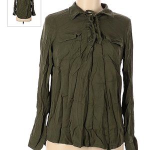 Long sleeve green shirt